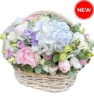 Large Basket of Mixed flowers