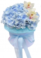 Незвичайна комбінація: Гортензія та Орхідеї