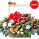 Christmas Star & more - Basket Arrangement