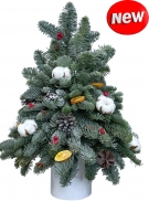 Christmas Tree Table Arrangement
