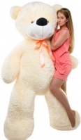HUGE Cream color Bear 190-200 cm