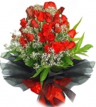 The Red Roses Bouquet