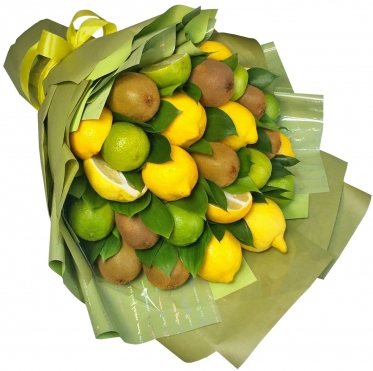 "Citrus" edible bouquet