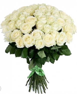 Элитные Белые Розы, от 5 до 101
