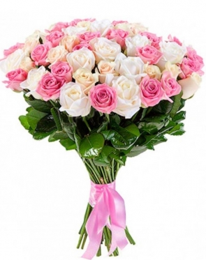 White & Pink Classic, Bouquets from 7 to 101